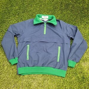 Vintage 80s Woolrich Pullover Windbreaker Anorak Jacket Small 21x23 Half-Zip USA